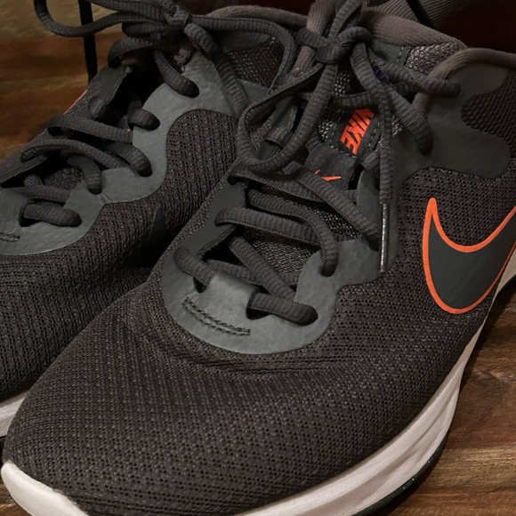 Nike Revolution 6‎ Next Nature Anthracite Rush Orange Men’s 8.5 Running Shoes